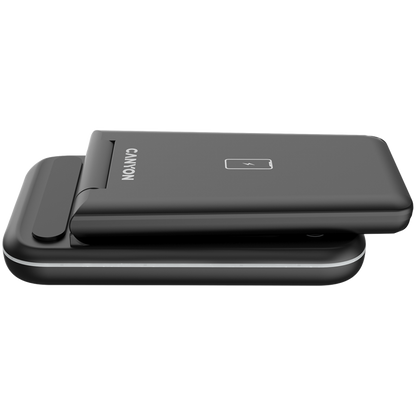 15W 3-in-1 Wireless Charger Canyon WS-304 Black