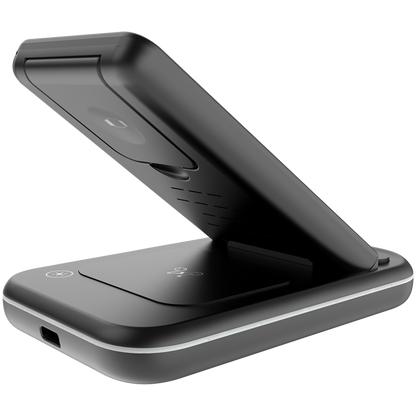 15W 3-in-1 Wireless Charger Canyon WS-304 Black