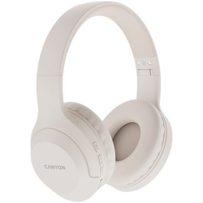 Wireless Bluetooth Over-Ear Headphones Canyon BTHS-3 Beige