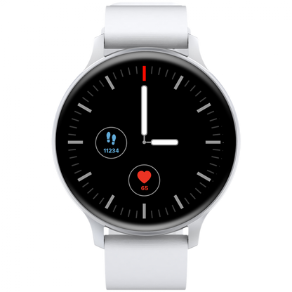 Smartwatch z funkcjami sportowymi Canyon SW68 srebrny biały