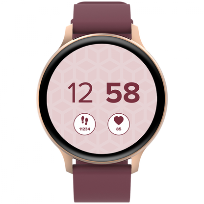Smartwatch mit Sportfunktionen Canyon SW68 Roségold