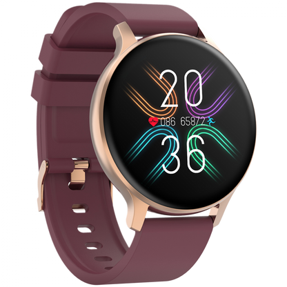Smartwatch mit Sportfunktionen Canyon SW68 Roségold