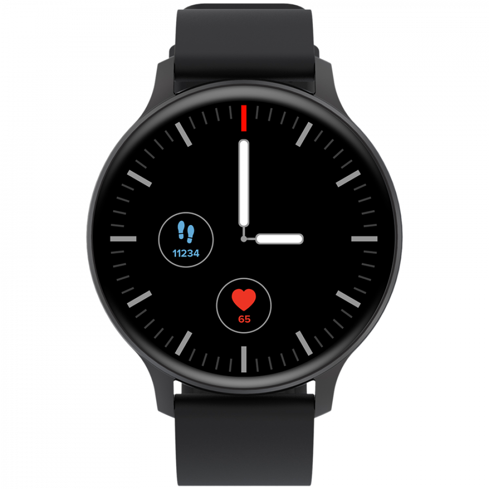 Smartwatch mit Sportfunktionen Canyon SW68 schwarz