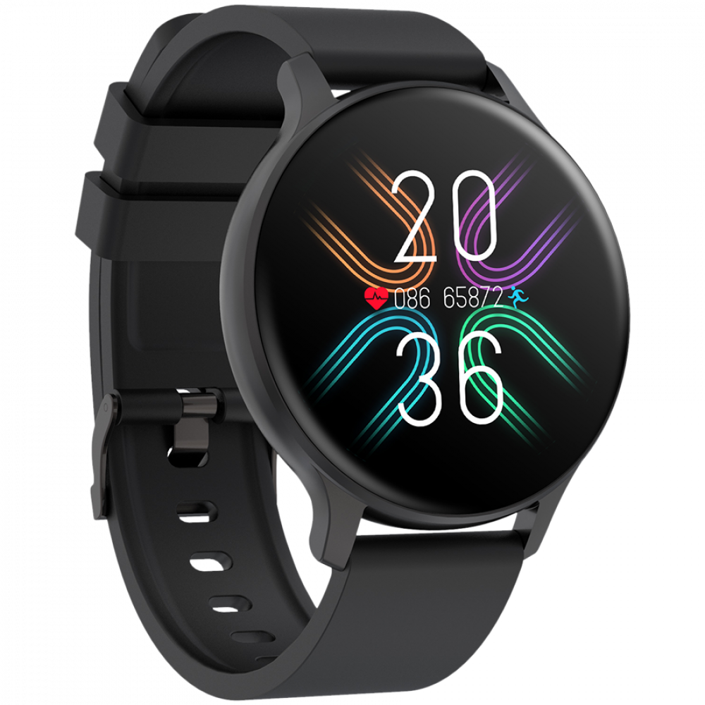 Smartwatch mit Sportfunktionen Canyon SW68 schwarz
