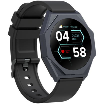 Smartwatch z funkcjami sportowymi Canyon SW-86 czarny