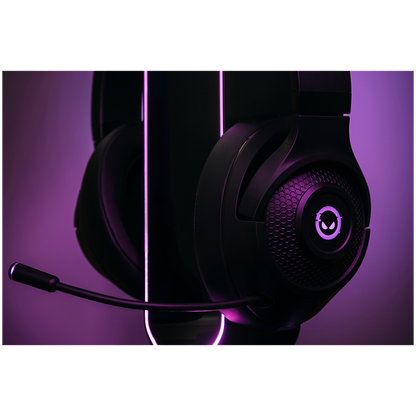 Lorgar Noah 701 Wireless Gaming Headset, Black