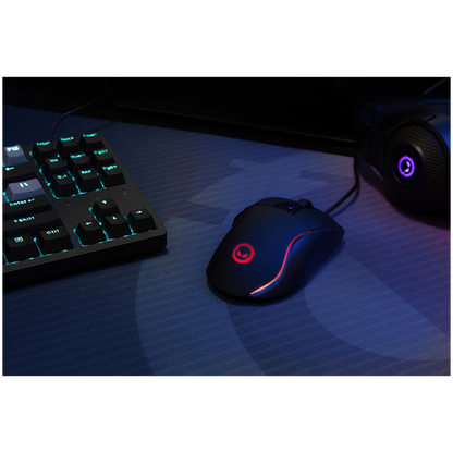 Gaming Mouse USB LED RGB Lorgar Jetter 357 Black