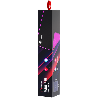 Lorgar Main 315mm Gaming Mouse Pad Black
