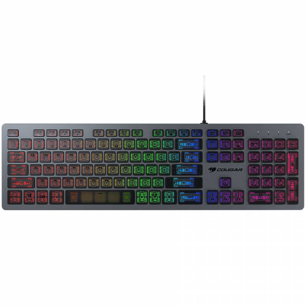 Gaming-Tastatur COUGAR Vantar AX kabelgebunden mit RGB-Beleuchtung schwarz
