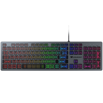 Gaming-Tastatur COUGAR Vantar AX kabelgebunden mit RGB-Beleuchtung schwarz