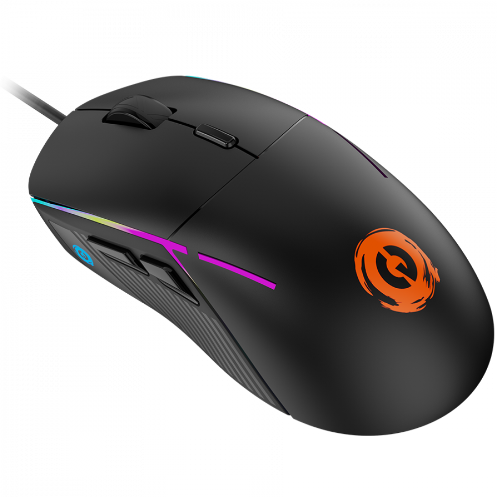 Kabelgebundene Gaming-Maus RGB 6 Tasten Canyon GM-321 schwarz