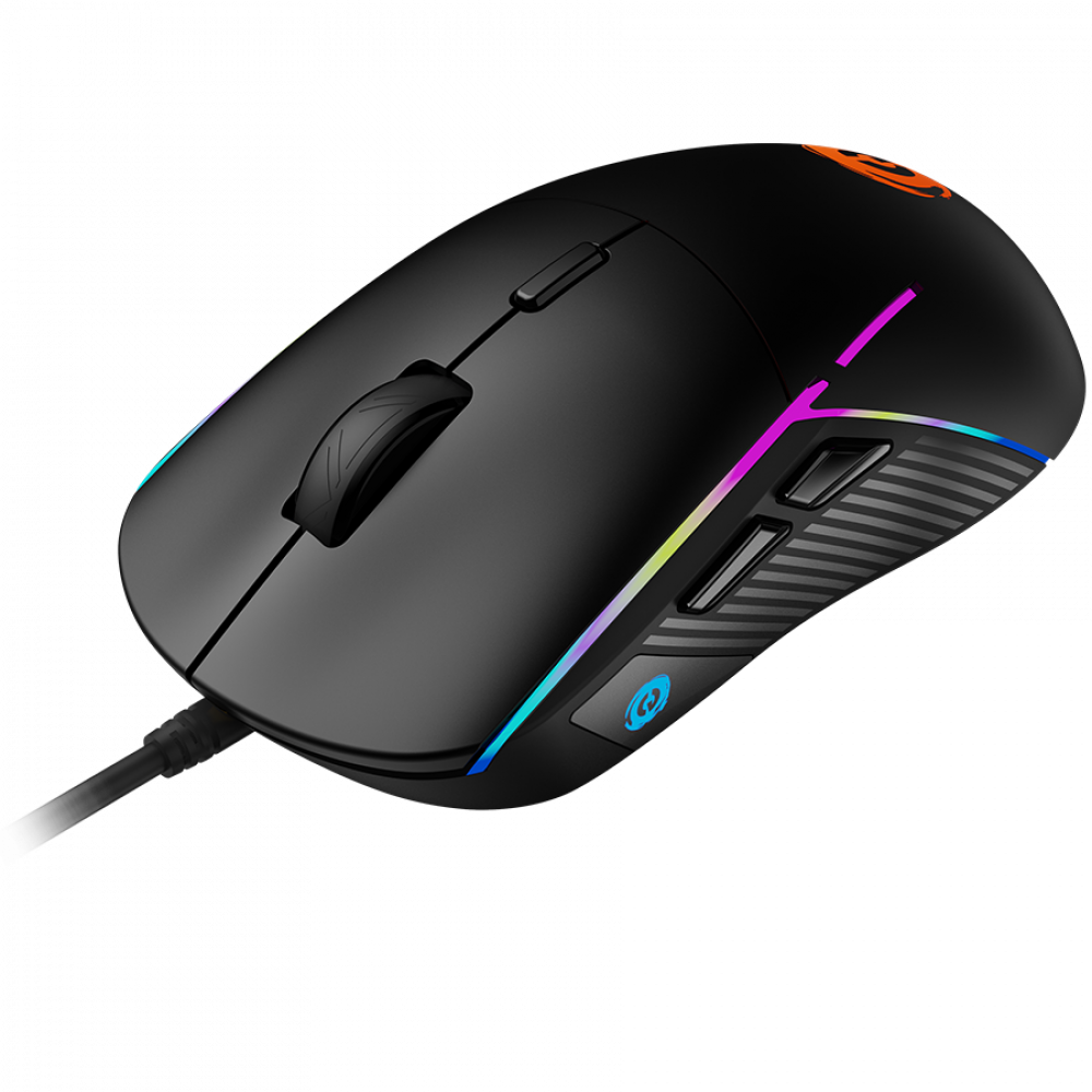 Kabelgebundene Gaming-Maus RGB 6 Tasten Canyon GM-321 schwarz