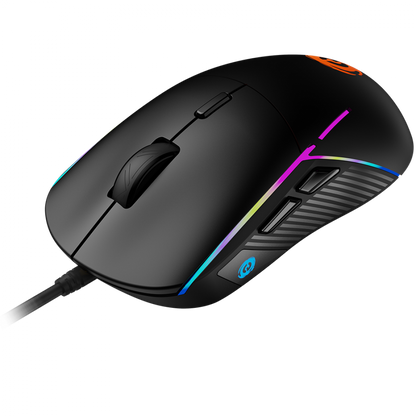 Kabelgebundene Gaming-Maus RGB 6 Tasten Canyon GM-321 schwarz