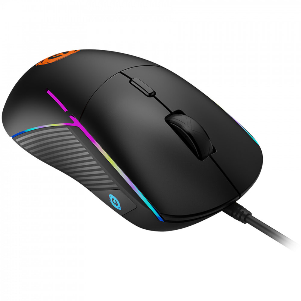 Kabelgebundene Gaming-Maus RGB 6 Tasten Canyon GM-321 schwarz