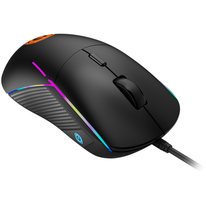 Kabelgebundene Gaming-Maus RGB 6 Tasten Canyon GM-321 schwarz