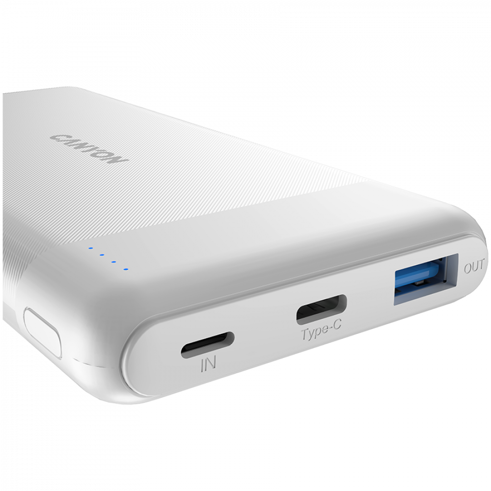 Powerbank 10000 mAh PD 18W QC 3.0 20W Canyon PB-109 biały