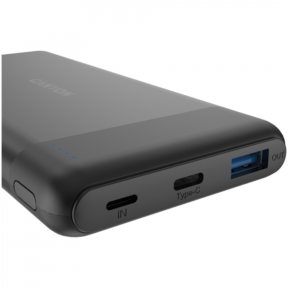 Powerbank 10000 mAh PD 18W QC 3.0 20W Canyon PB 109 schwarz