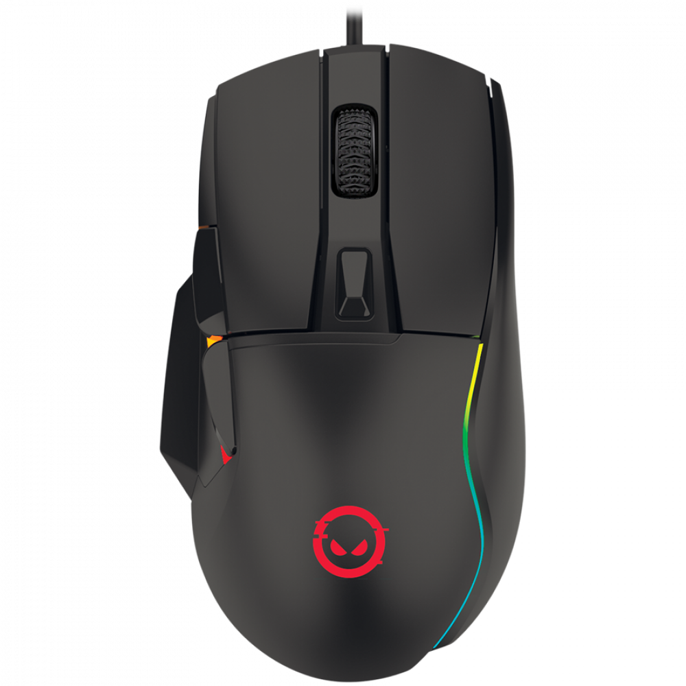 Gaming Mouse USB LED RGB Lorgar Jetter 357 Black