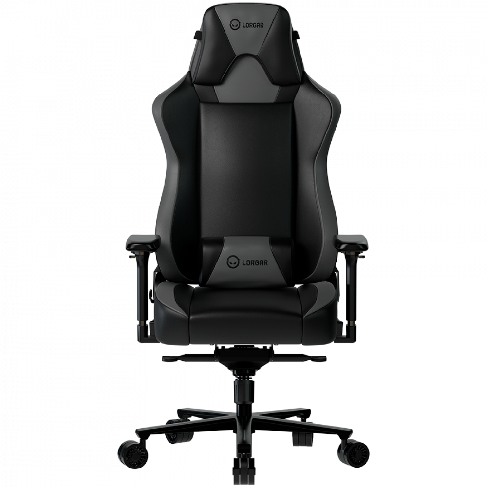 Ergonomischer Gaming-Stuhl Schwarz-Grau Lorgar Base 311