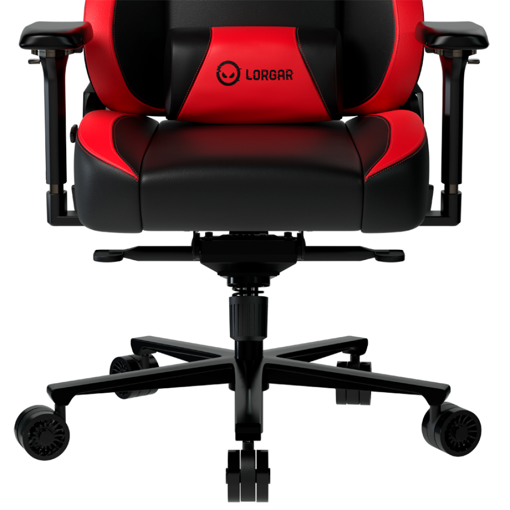 Ergonomic Gaming Chair Black Red Lorgar Base 311