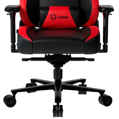 Ergonomic Gaming Chair Black Red Lorgar Base 311