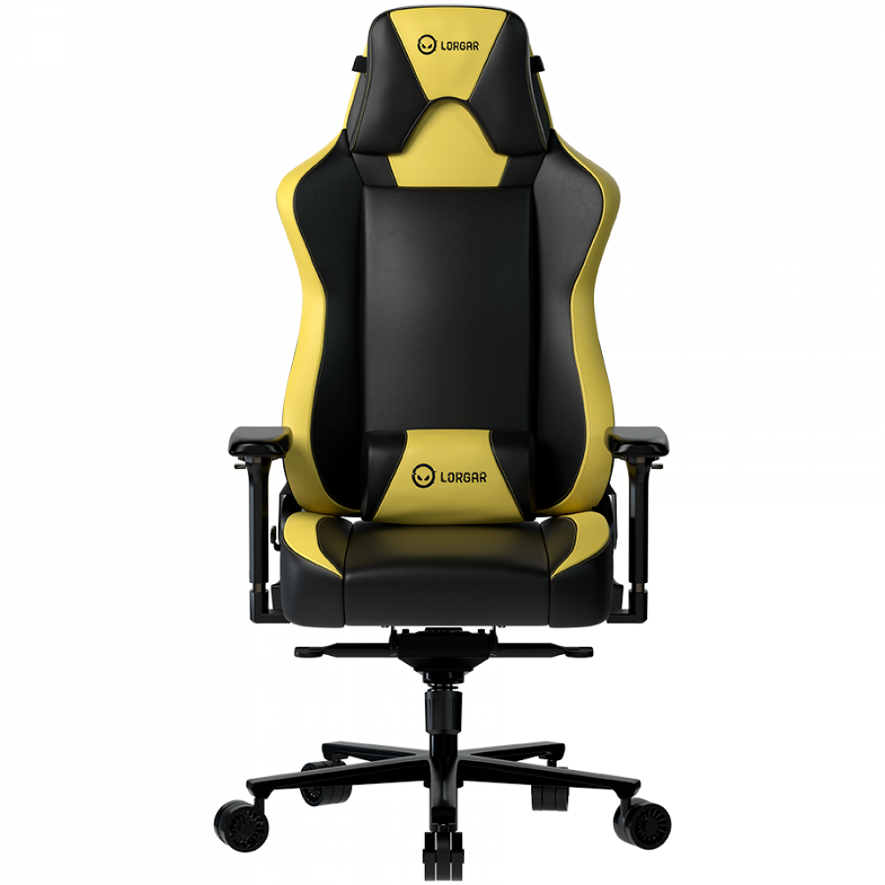 Lorgar Base 311 Ergonomic Black and Yellow Gaming Chair