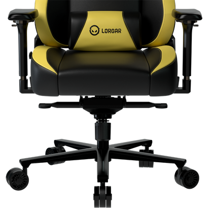 Lorgar Base 311 Ergonomic Black and Yellow Gaming Chair