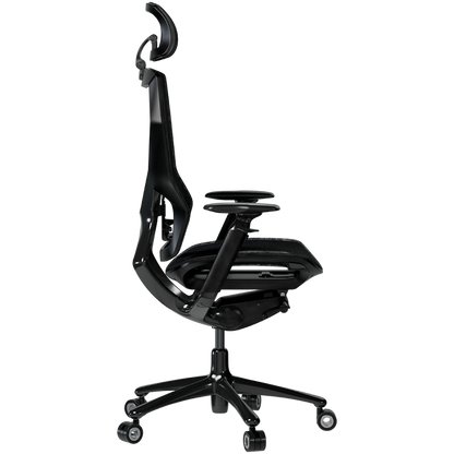 Lorgar 855 Black Ergonomic Gaming Chair with Pillows