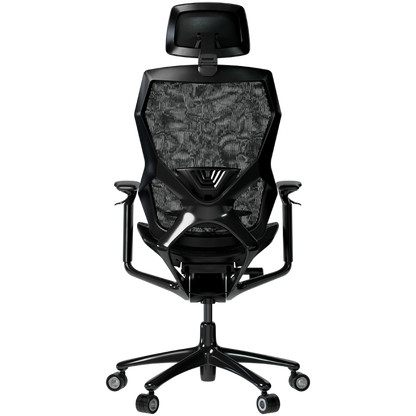 Lorgar 855 Black Ergonomic Gaming Chair with Pillows