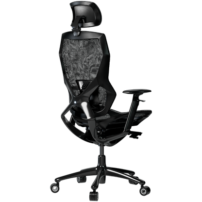 Lorgar 855 Black Ergonomic Gaming Chair with Pillows