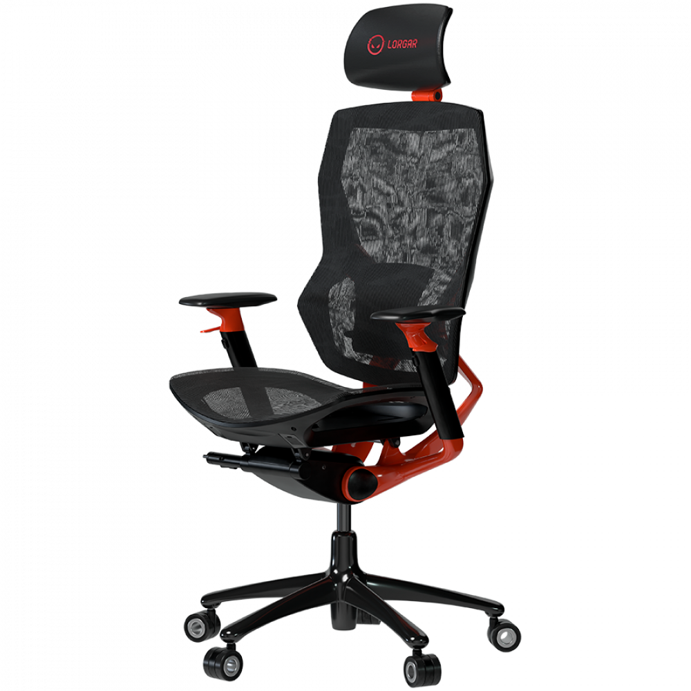 Lorgar 855 Grace 855 Black-Red Ergonomic Gaming Chair