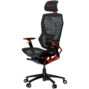 Ergonomischer Gaming-Stuhl Grace 855 Schwarz-Rot Lorgar 855