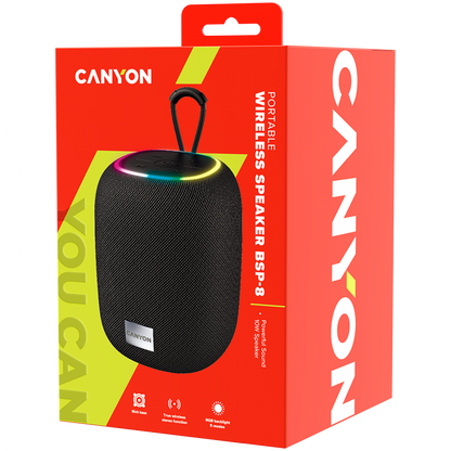Bluetooth Speaker 10W Portable Canyon BSP-8 Black
