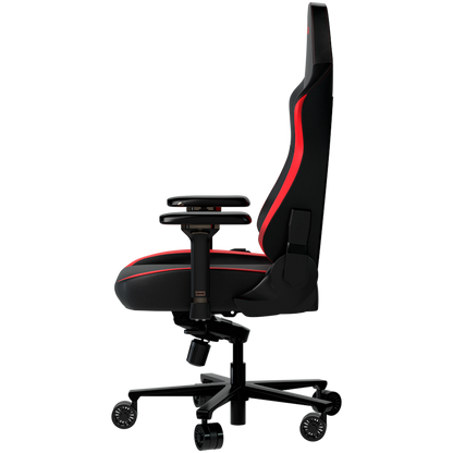 Fotel gamingowy ergonomiczny czarno czerwony Lorgar 533
