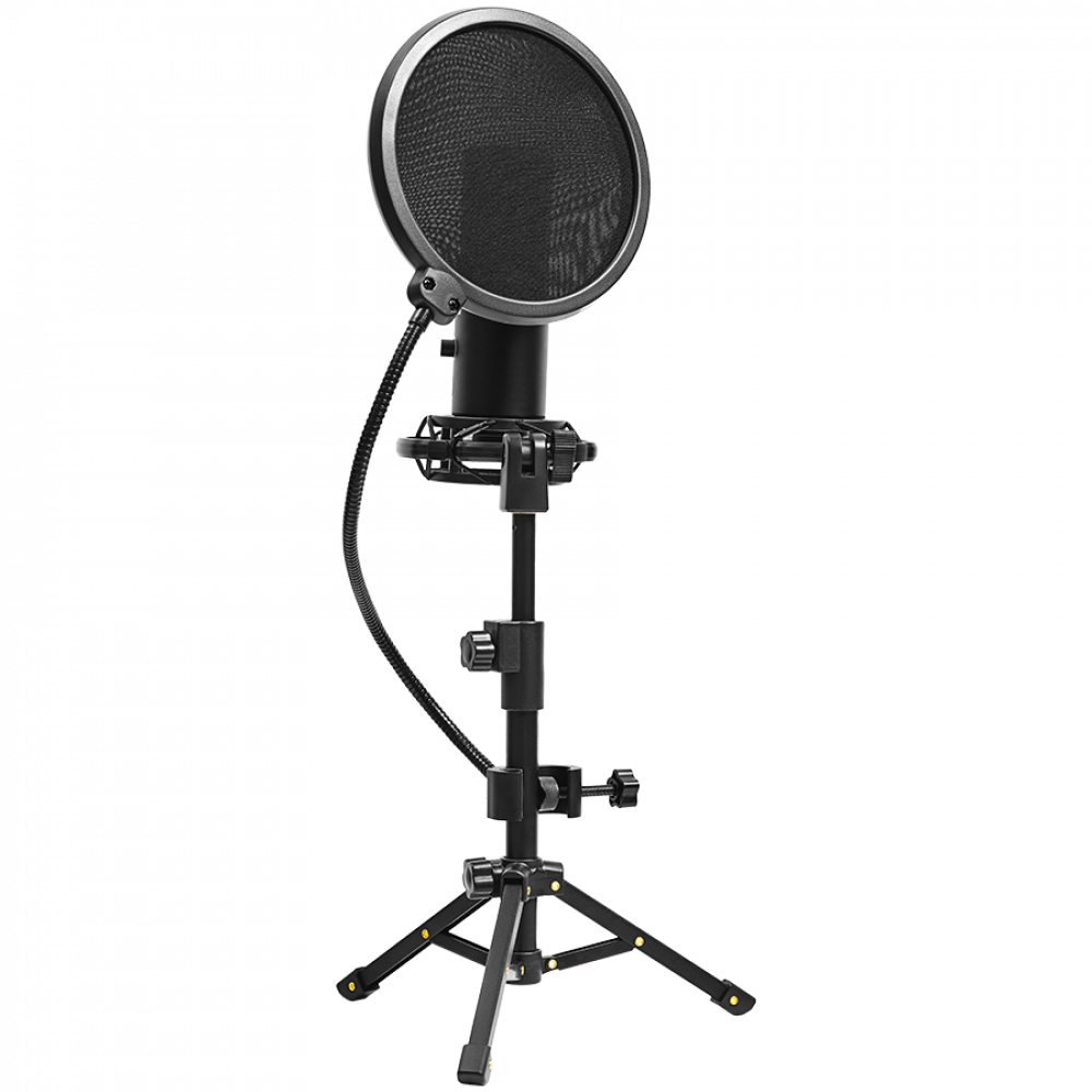 Lorgar Voicer 721 USB Gaming Microphone black