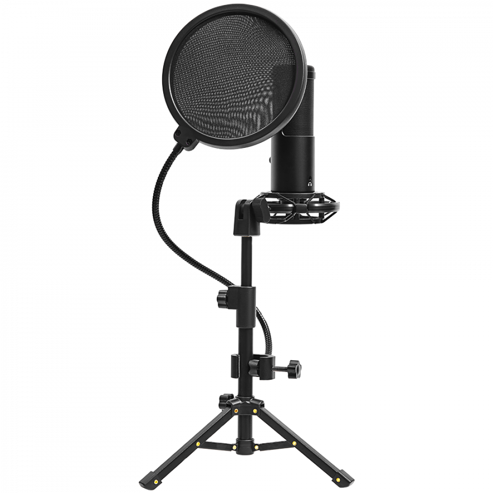 Lorgar Voicer 721 USB Gaming Microphone black