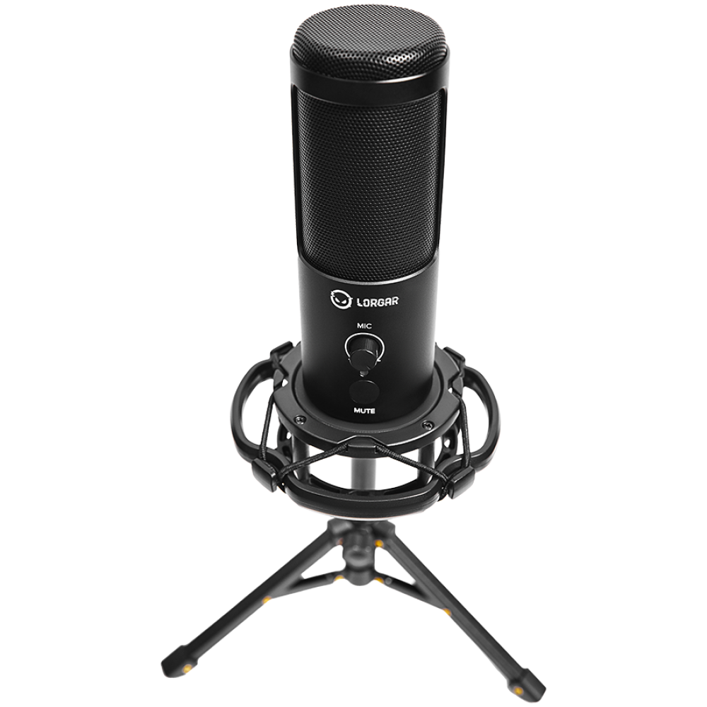 Lorgar Voicer 721 USB Gaming Microphone black