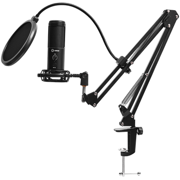Lorgar Voicer 931 Black USB Gaming Microphone with Stand