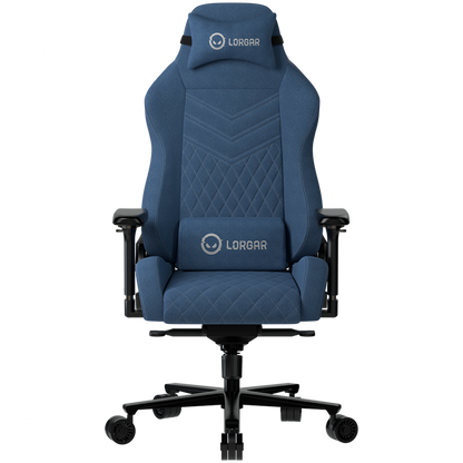 Fotel gamingowy ergonomiczny Ace 422 niebieski dla gracza