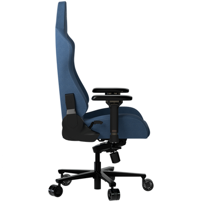 Fotel gamingowy ergonomiczny Ace 422 niebieski dla gracza