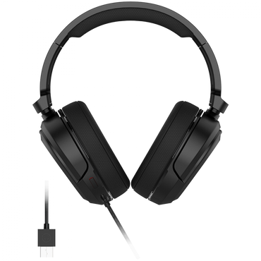 Lorgar Kaya 360 Gaming Headset with Microphone, Black