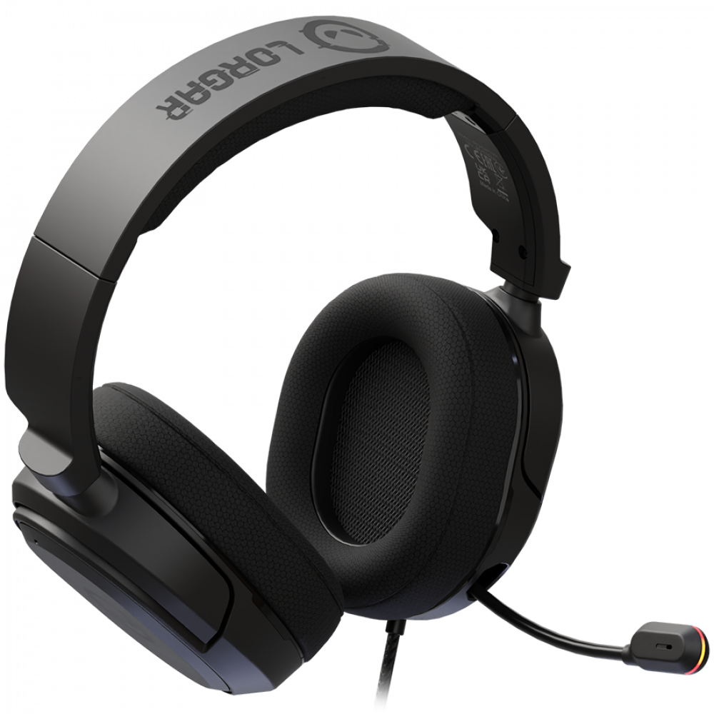 Gaming-Headset Lorgar Kaya 360 mit Mikrofon schwarz