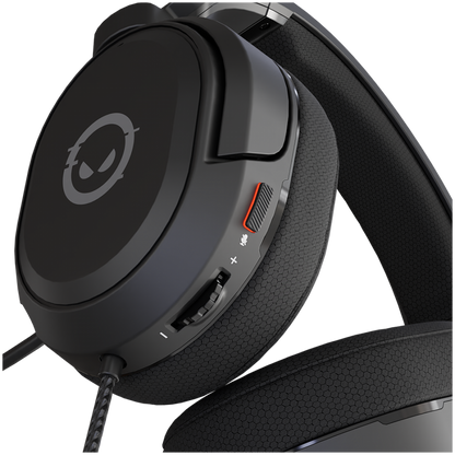 Gaming-Headset Lorgar Kaya 360 mit Mikrofon schwarz