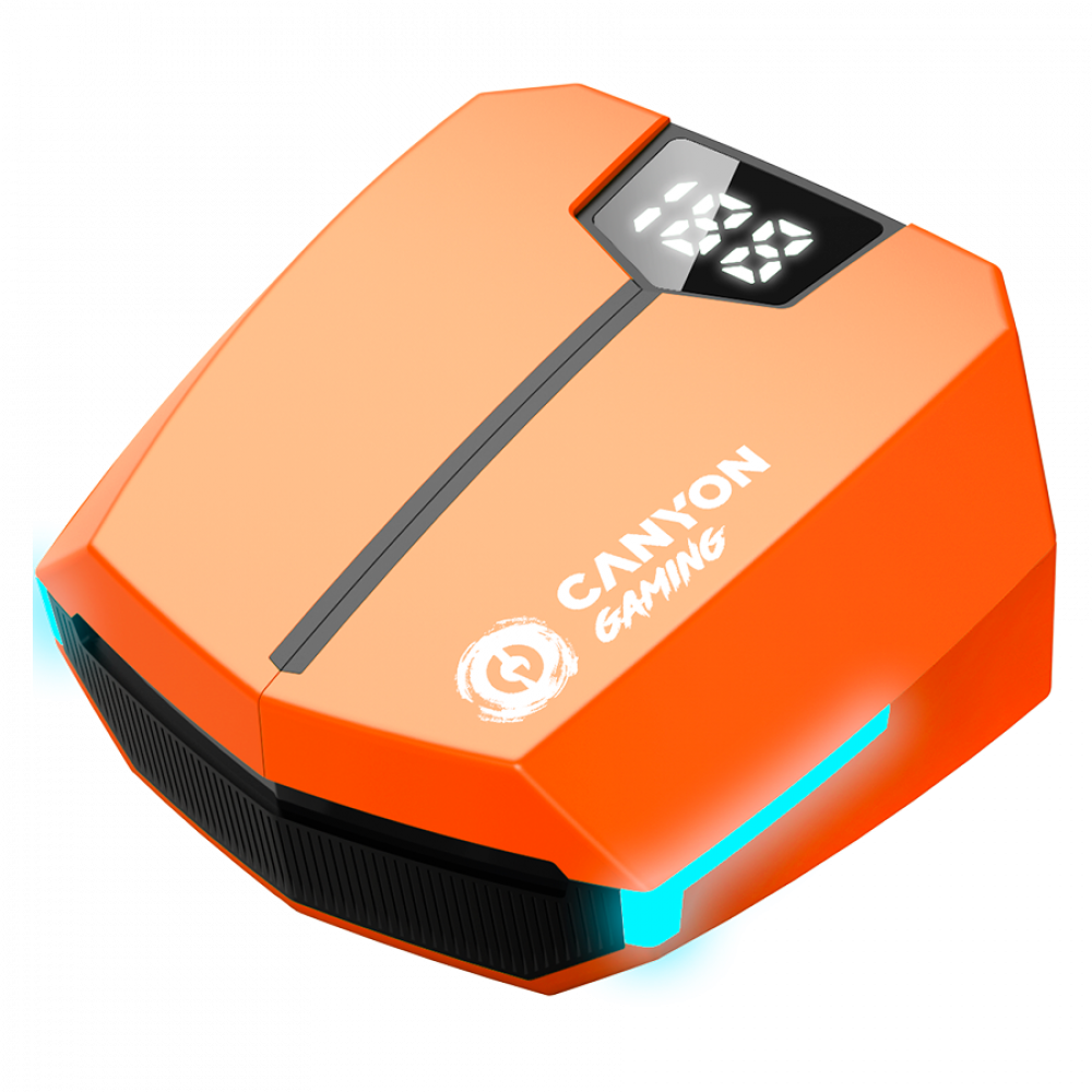 Kabellose Bluetooth-In-Ear-Kopfhörer Canyon GTWS-2 orange