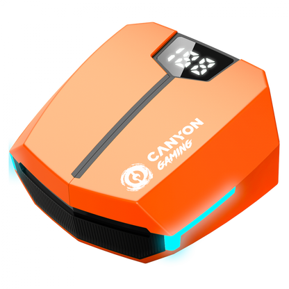 Kabellose Bluetooth-In-Ear-Kopfhörer Canyon GTWS-2 orange