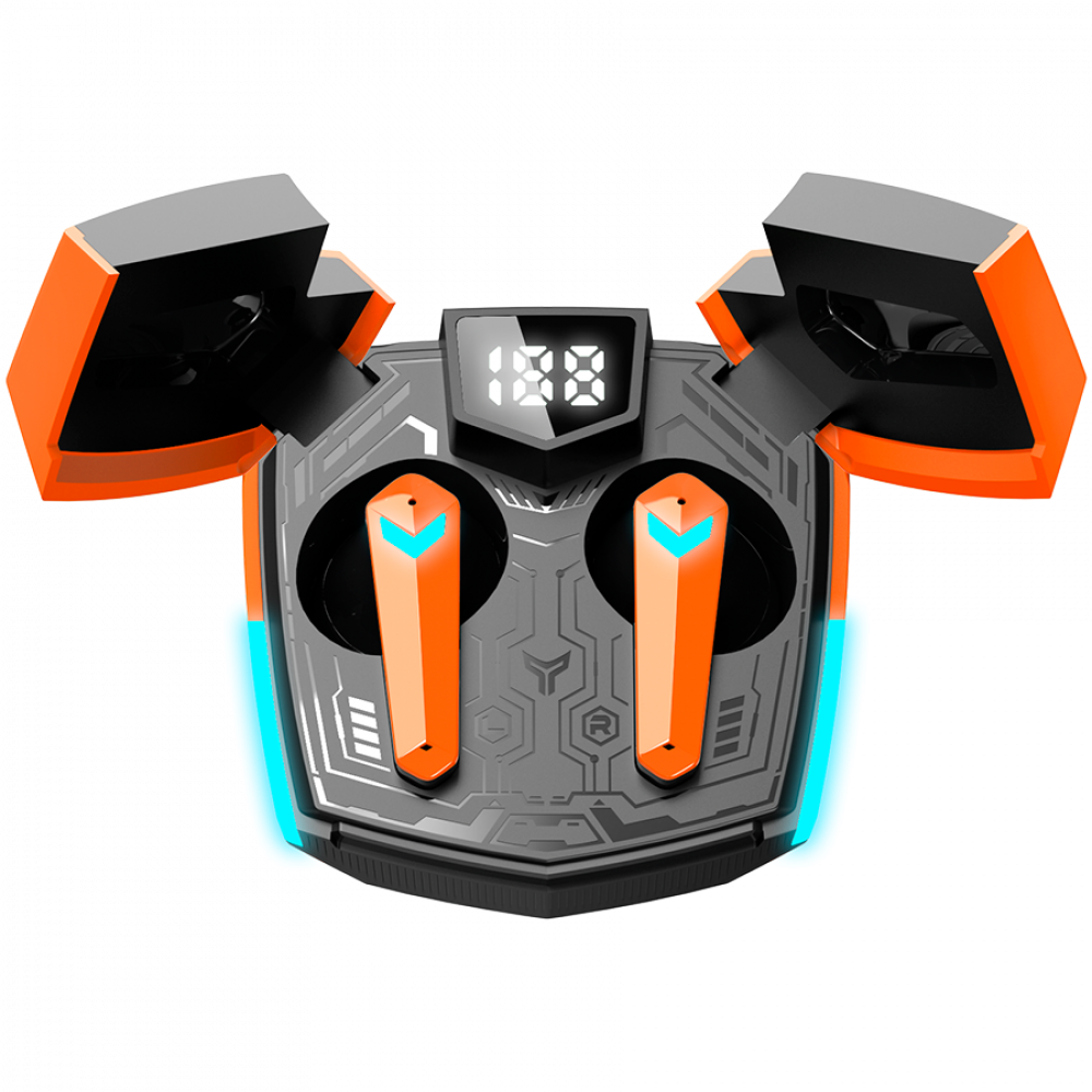 Kabellose Bluetooth-In-Ear-Kopfhörer Canyon GTWS-2 orange