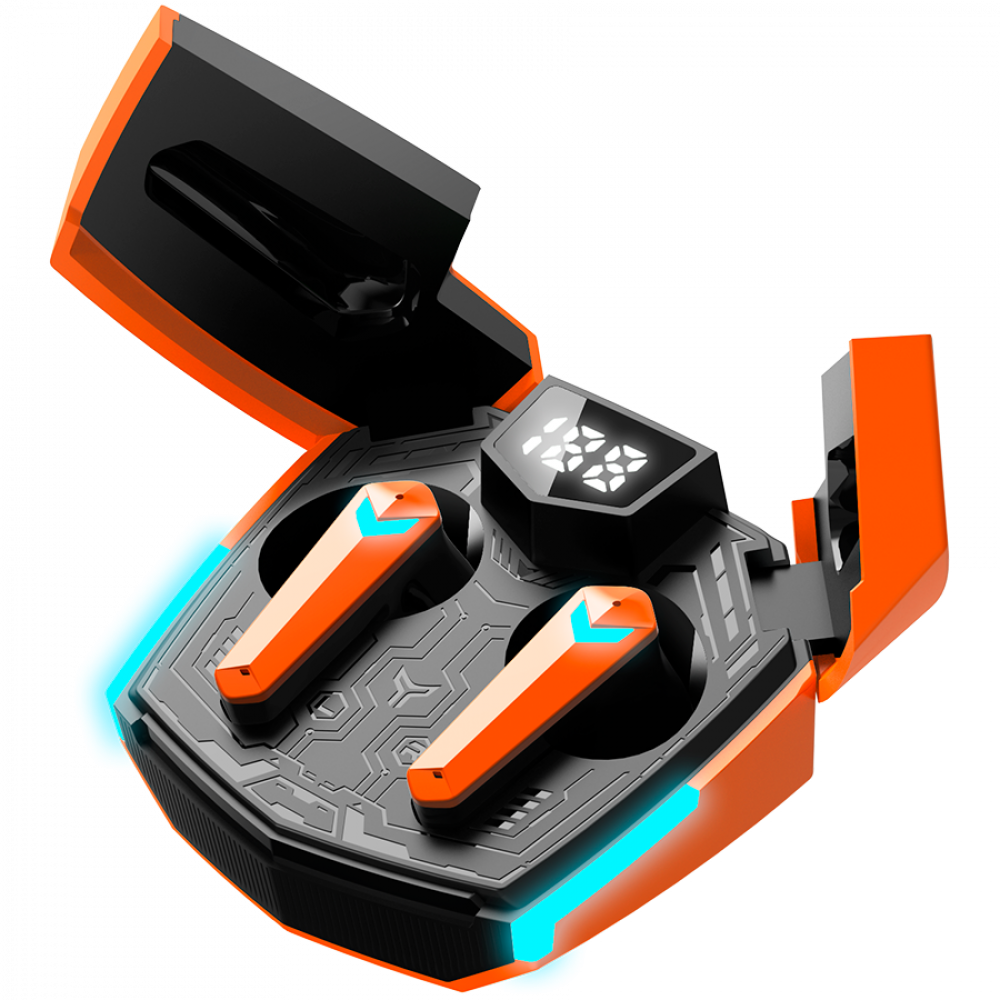 Kabellose Bluetooth-In-Ear-Kopfhörer Canyon GTWS-2 orange