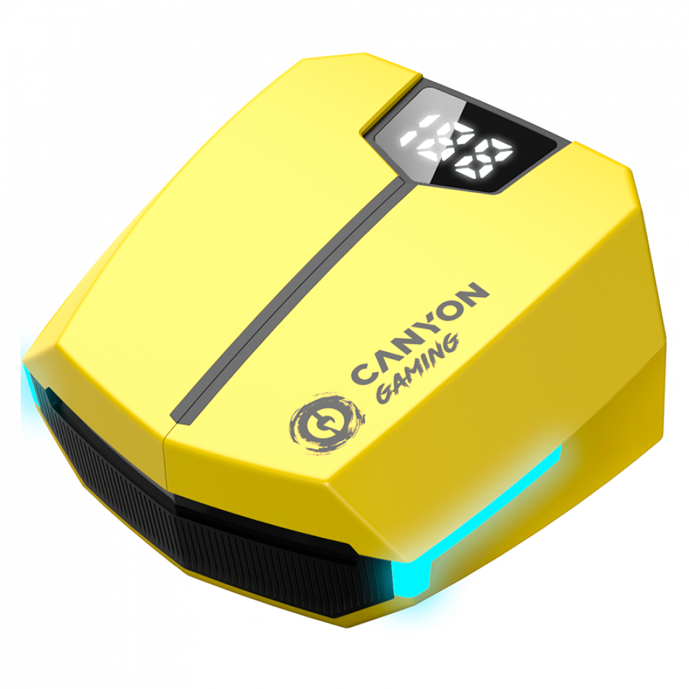 Canyon GTWS 2 Yellow Bluetooth Wireless In-Ear Headphones