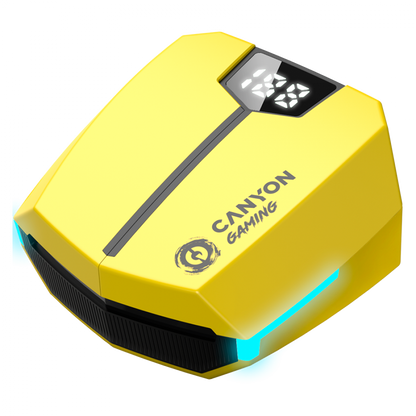 Canyon GTWS 2 Yellow Bluetooth Wireless In-Ear Headphones