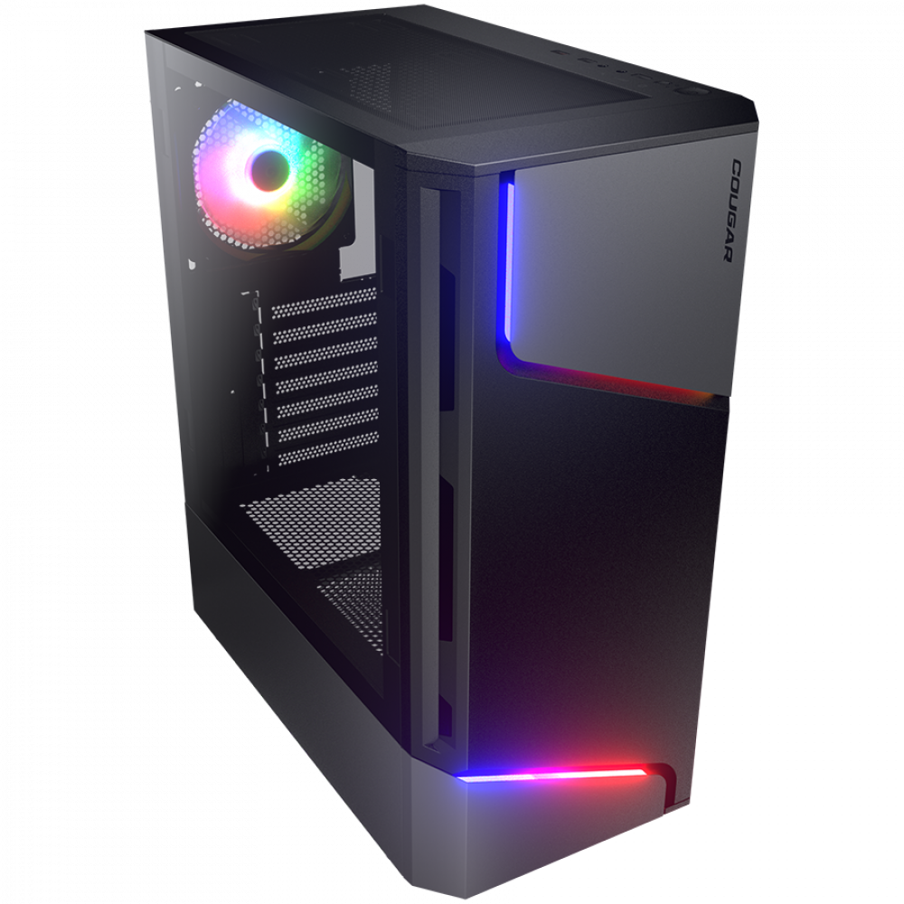 COUGAR MX360 RGB Midi Tower PC case black